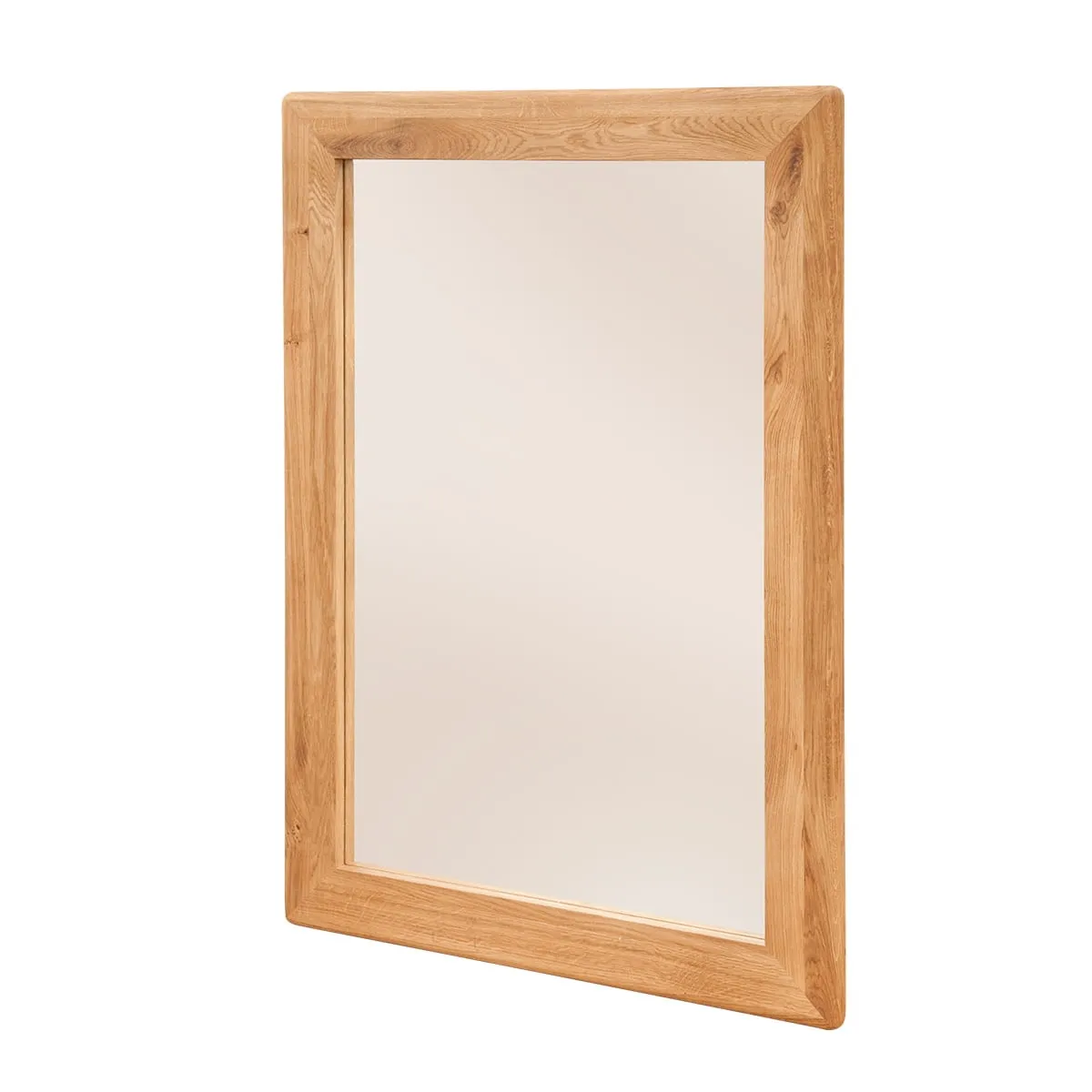 Lustro dębowe do przedpokoju mniejsze Gialo