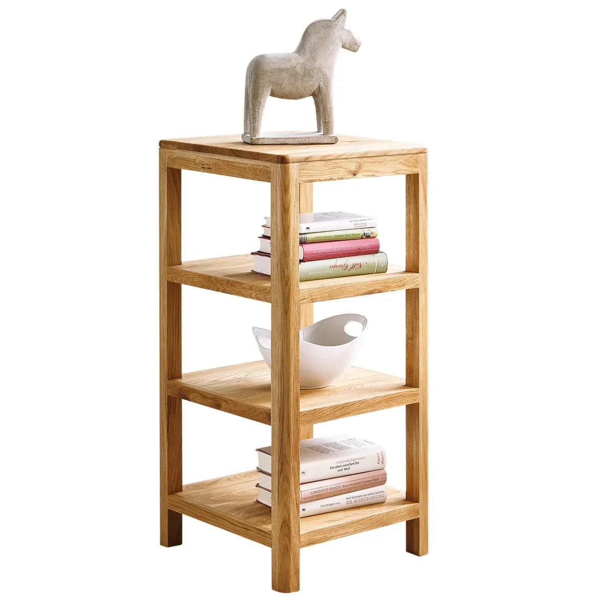 Regał dębowy średni Gialo