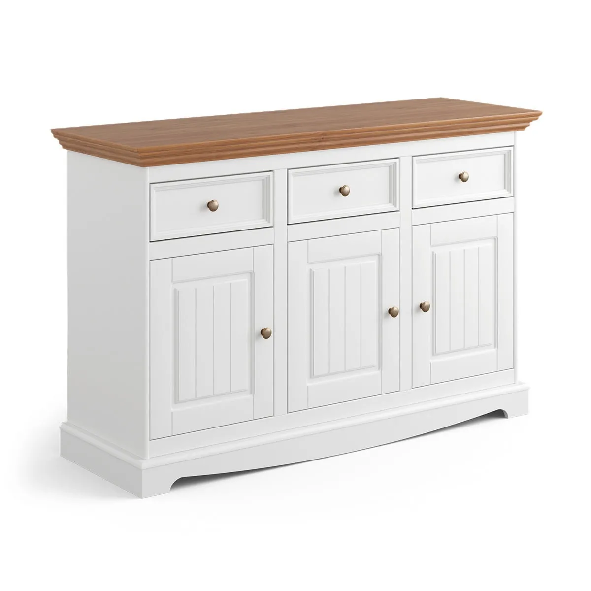 Komoda Belluno Elegante 3.3 biała / dąb