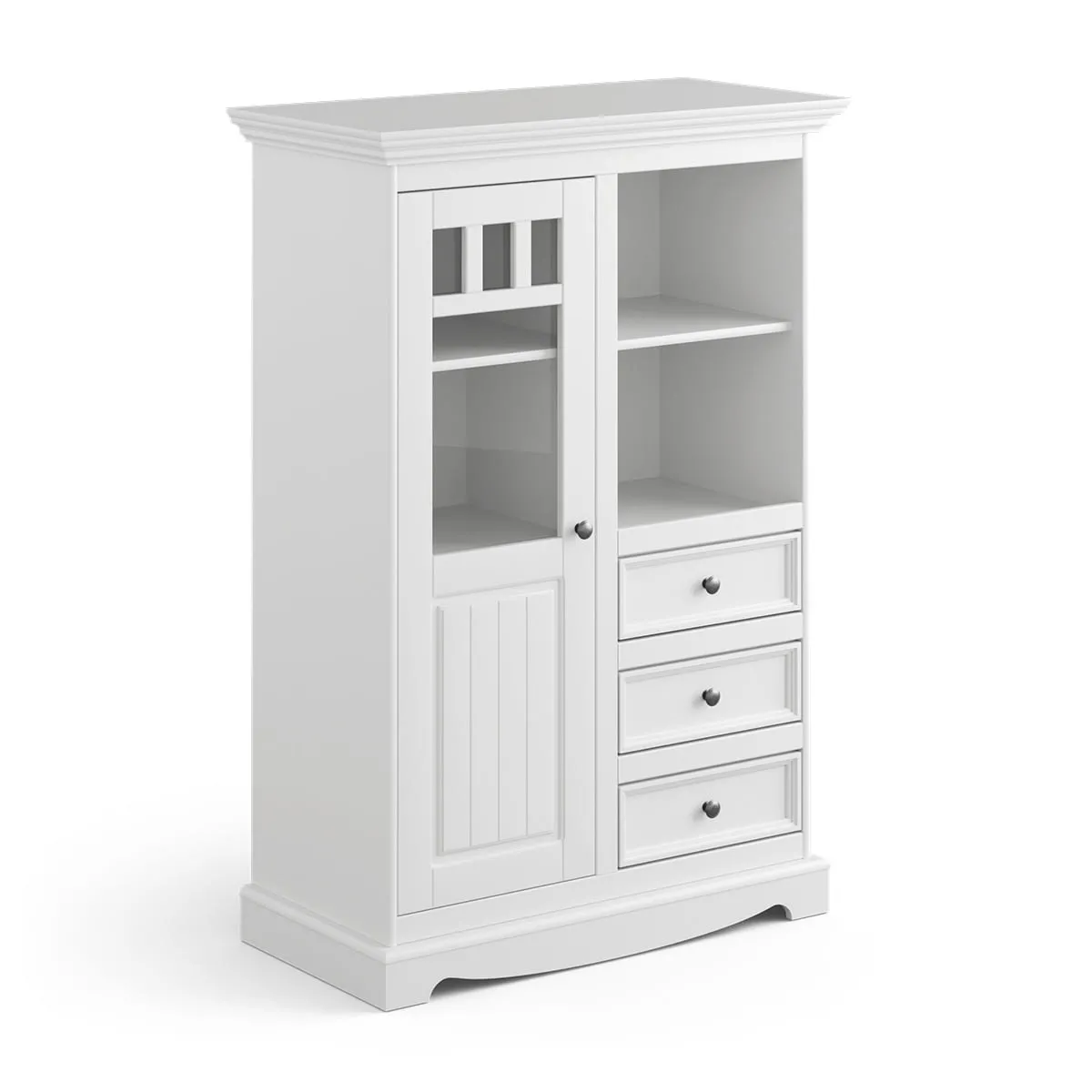 Witrynka biała 1.3 Belluno Elegante