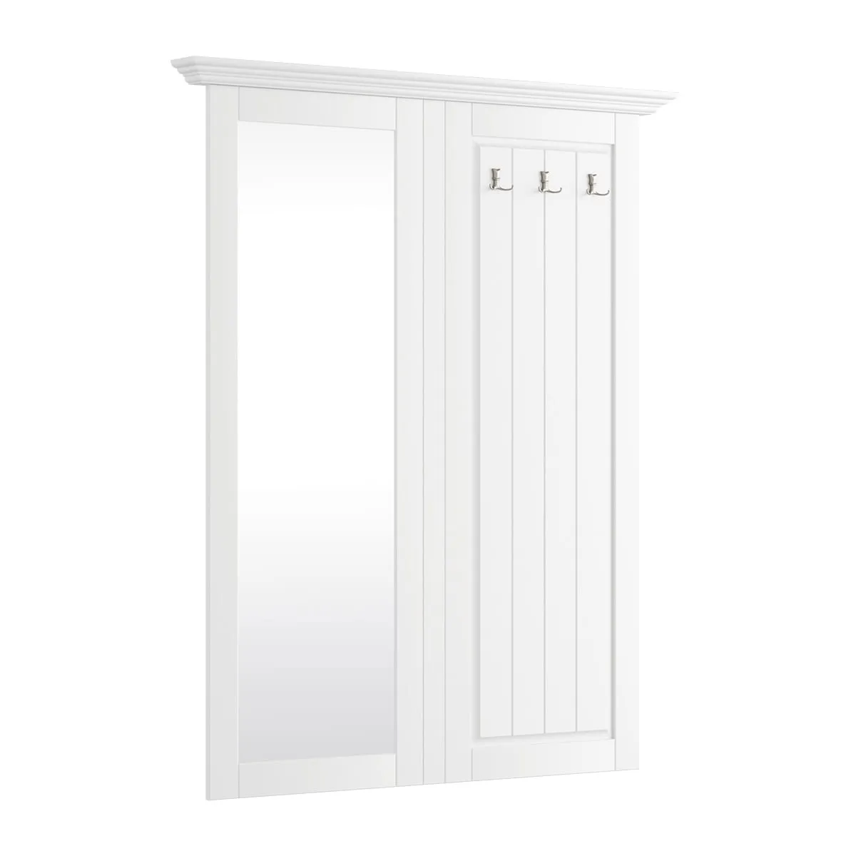 Przedpokój wieszak z lustrem Belluno Elegante