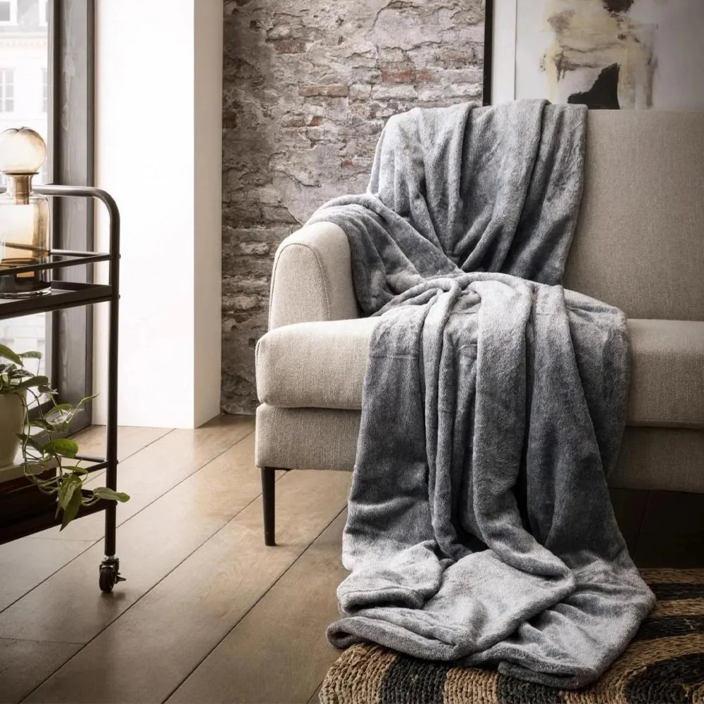 Koc BUGATTI Melange szary 3300-800 160/220