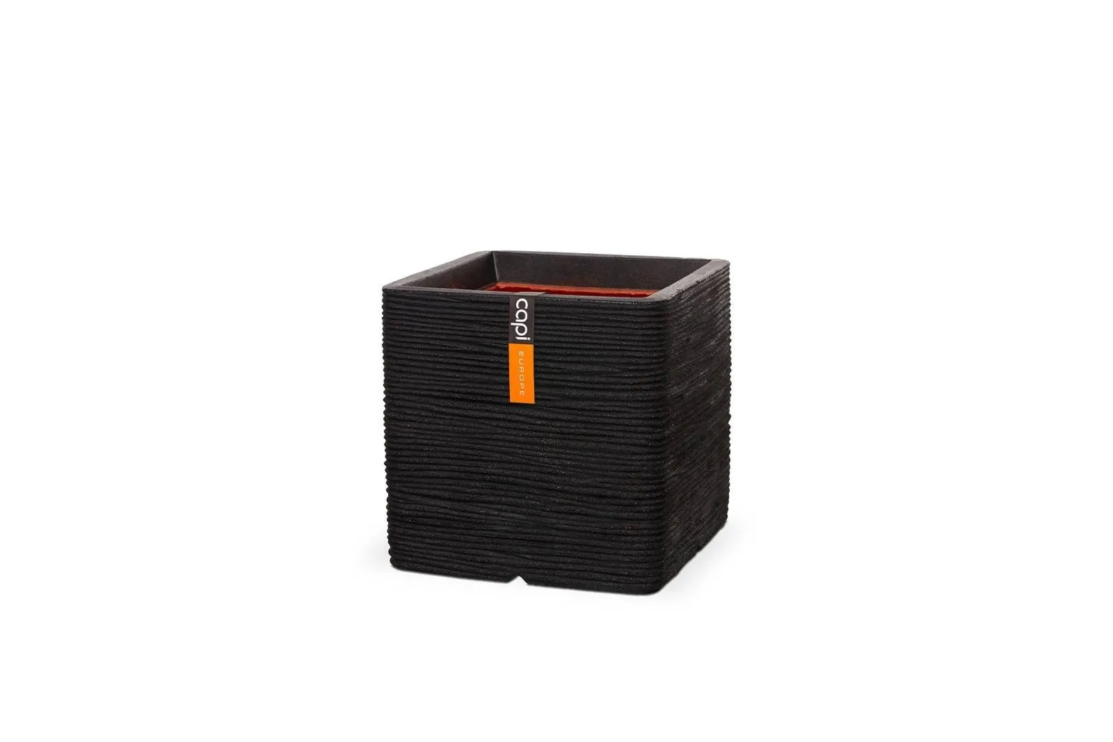 Donica ogrodowa KBLR mrozoodporna 30x30x30 Capi antracytowa