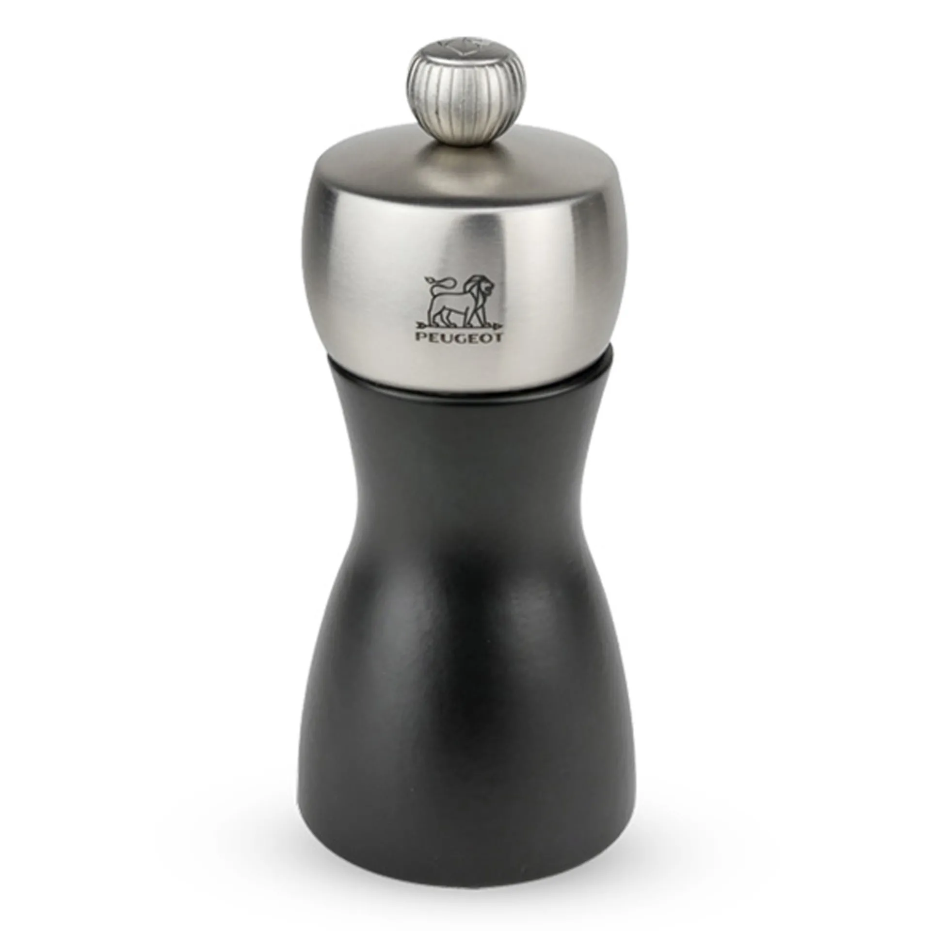 Młynek do soli Fidji, 12cm, czarny mat, tradycyjny