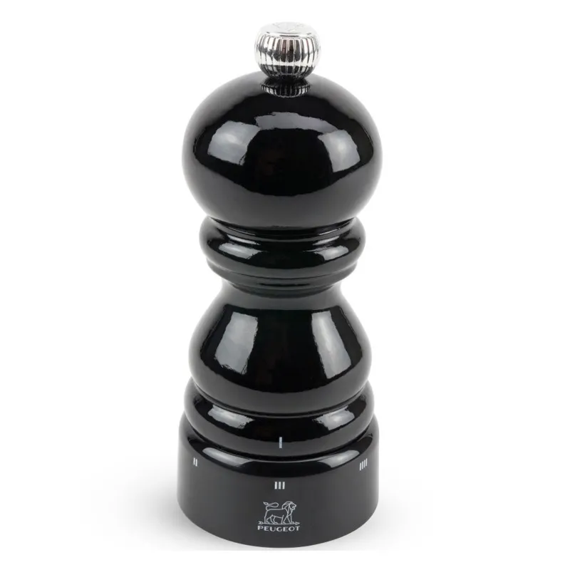 Młynek do soli 12 cm, Paris, czarny lakier, u-sel