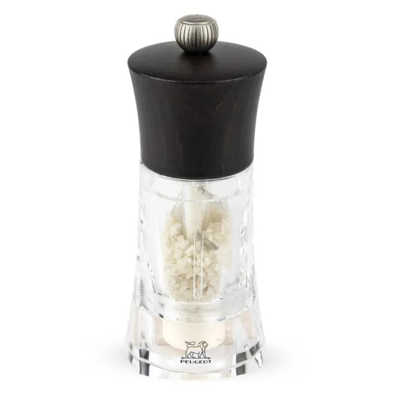 Młynek Oleron 14 cm do soli morskiej czekoladowy