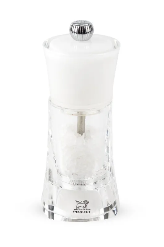 Młynek Molene 14 cm do soli biały