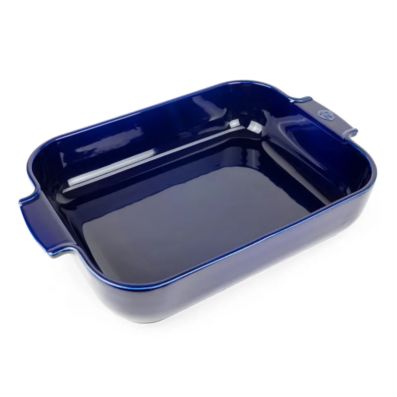 APPOLIA Naczynie prostokątne 40 cm niebieskie