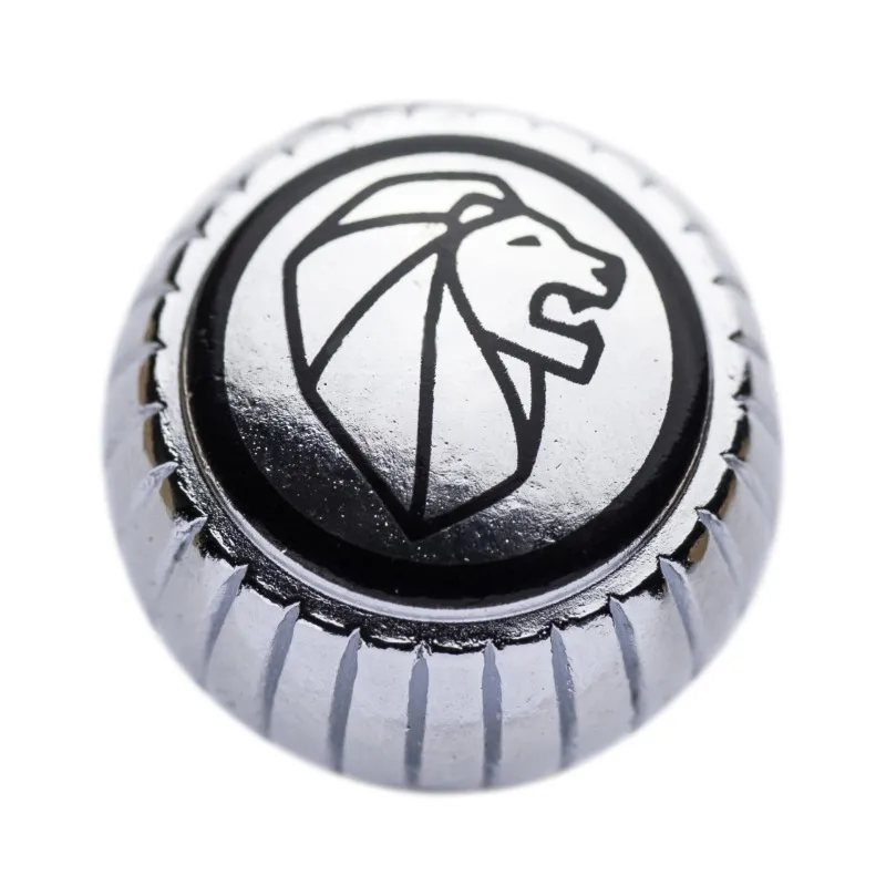 Nakrętka błyszczący chrom do ISEN (gałka muszkat.)