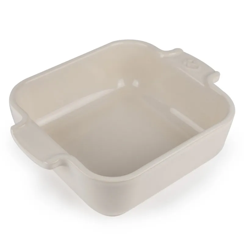 APPOLIA Naczynie kwadratowe 18 cm Ecru