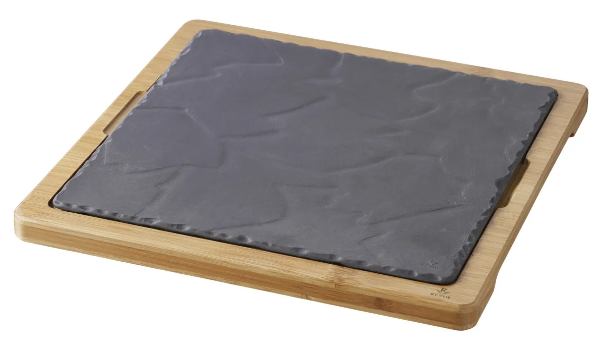 Basalt Talerz kwadratowy 30x30