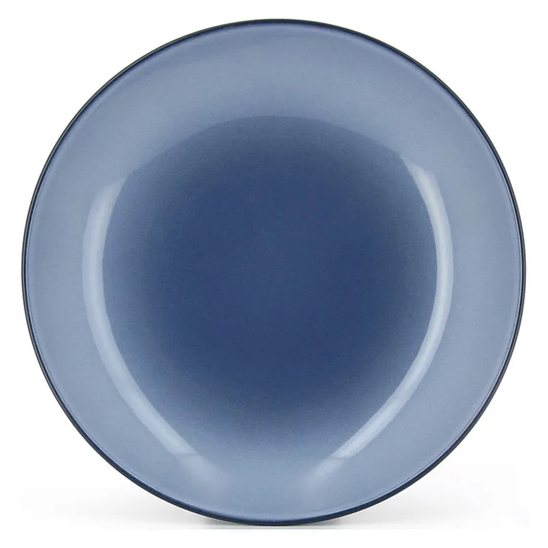 EQUINOXE Talerz głeboki 24 cm, niebieski