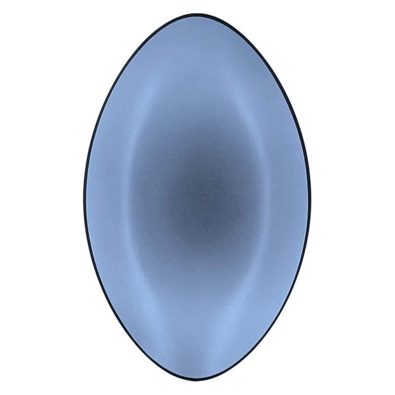 EQUINOXE Talerz owalny 35x22,3 cm, niebieski