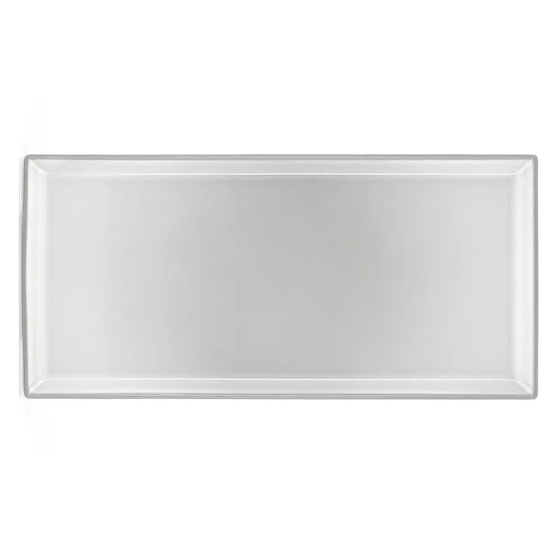 EQUINOXE Talerz prostokatny 32,5x15 cm, szary
