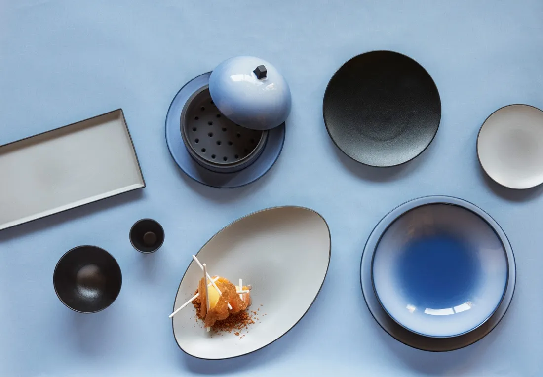 EQUINOXE Miska 310 ml, niebieska