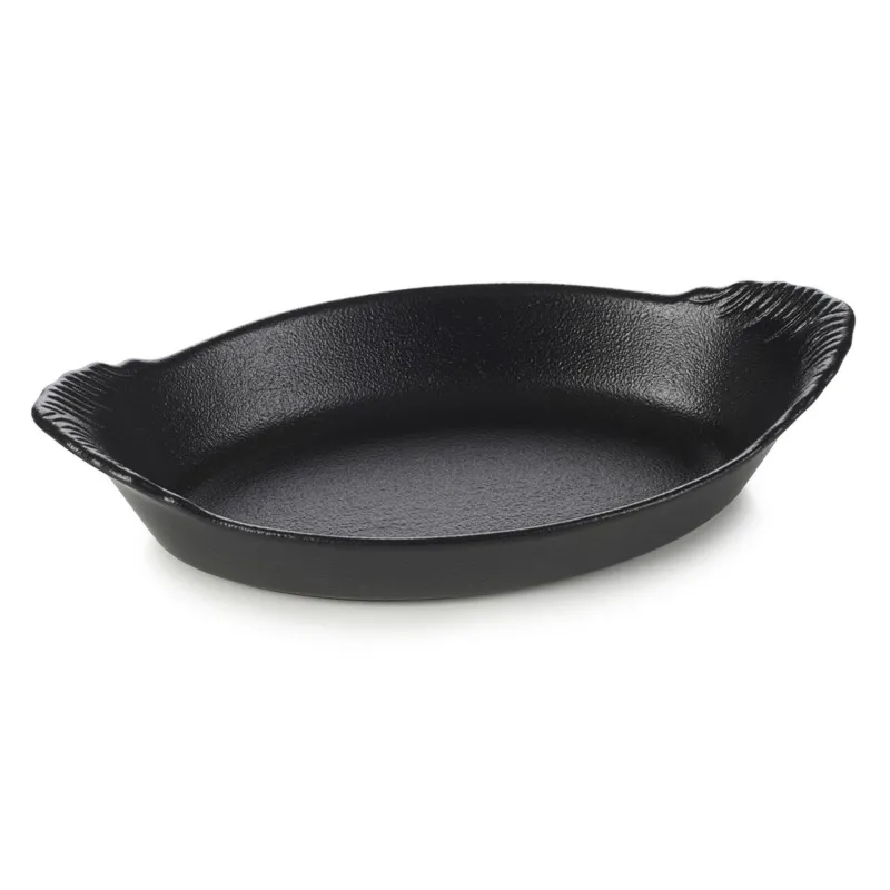Naczynie owalne French Classics czarne 20x11 cm