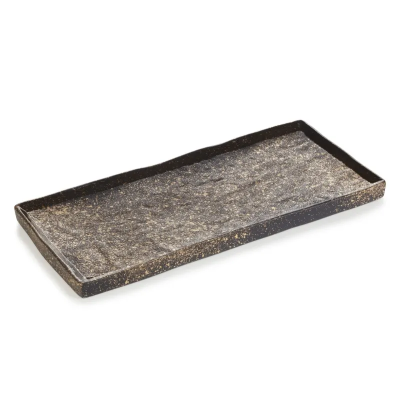 Talerz Revo Cosmic Gold 30x14 cm