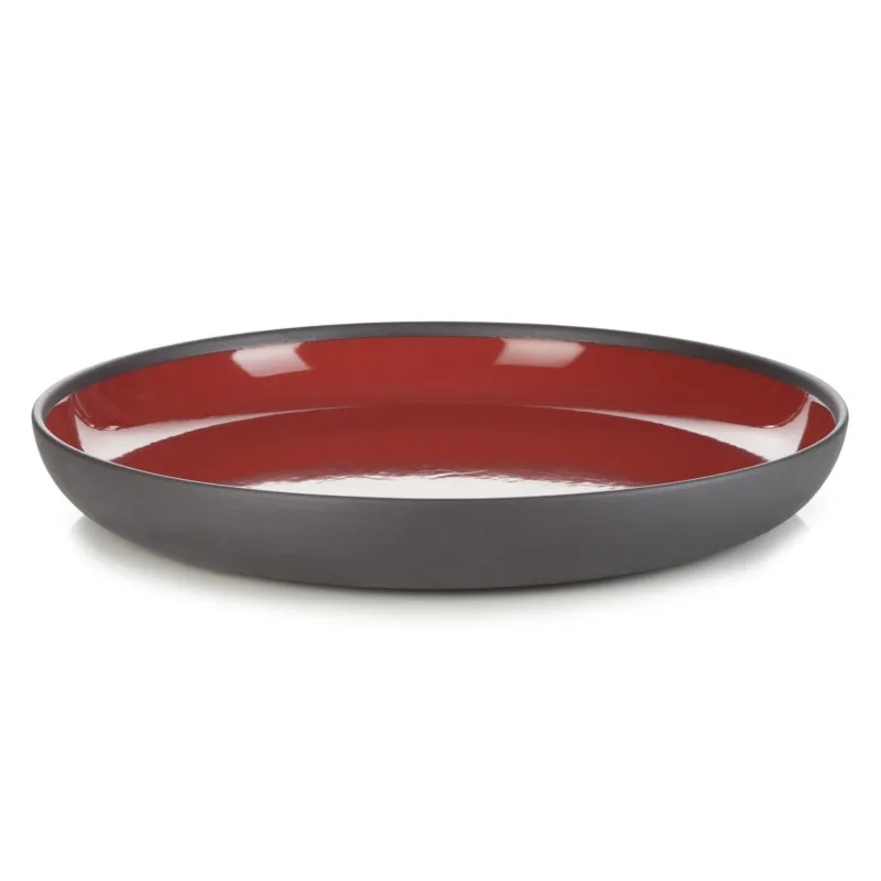 Talerz Solid czerwony 27 cm