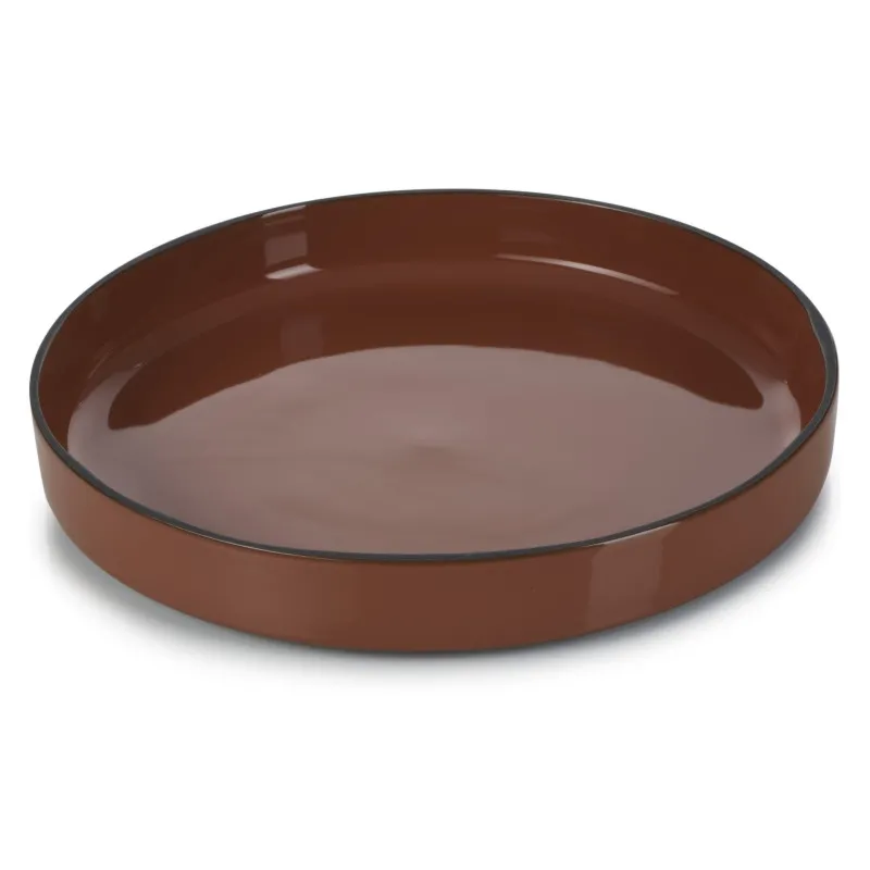 CARACTERE talerz głęboki 23 cm Cynamon