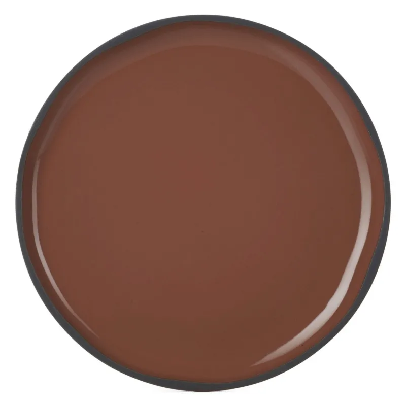 CARACTERE talerz płaski 15 cm Cynamon