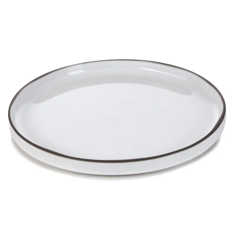 CARACTERE talerz płaski 28 cm Biała Chmura