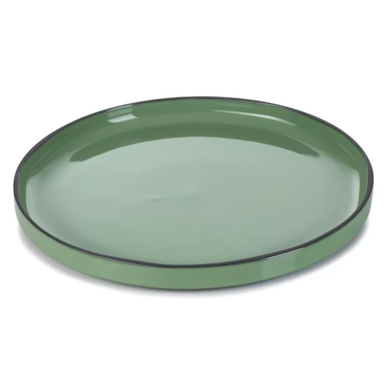 CARACTERE talerz 28 cm Miętowy