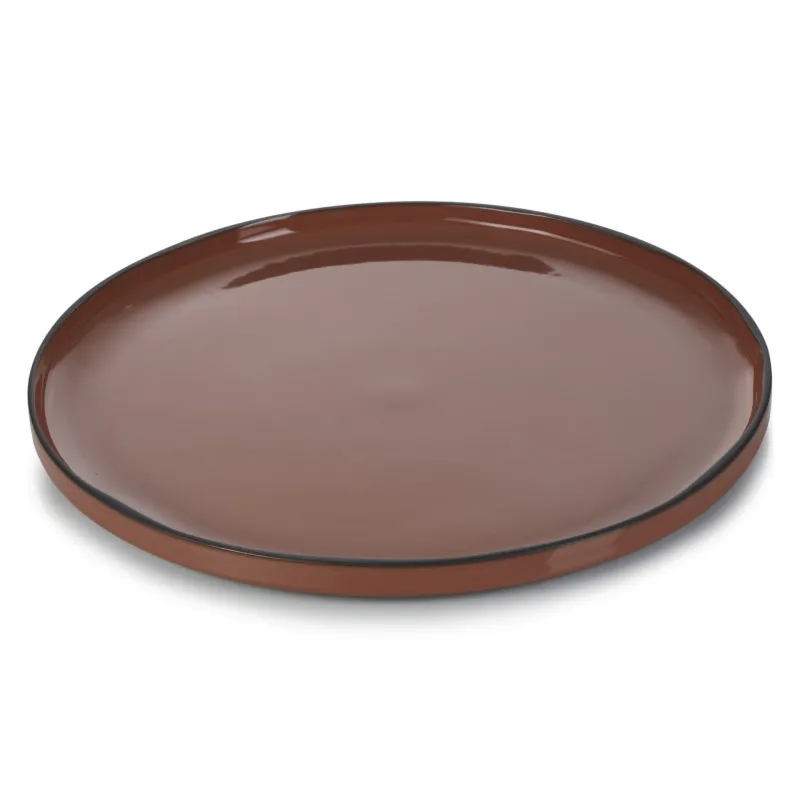 CARACTERE talerz płaski 30 cm Cynamon