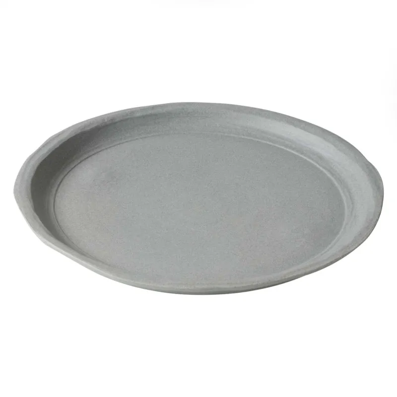 No.W Talerz płaski 21 cm szary