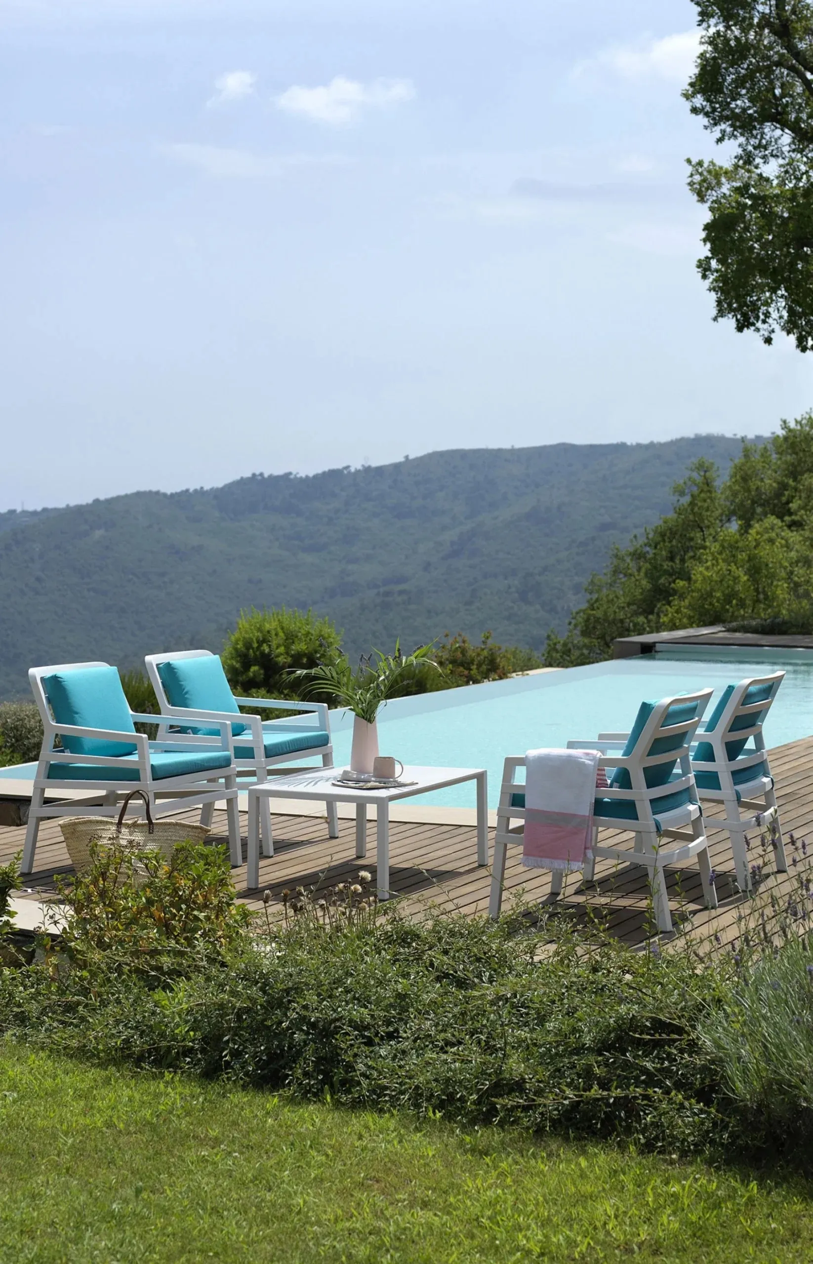 Fotel Aria Poltrona Nardi TORTORA cherry