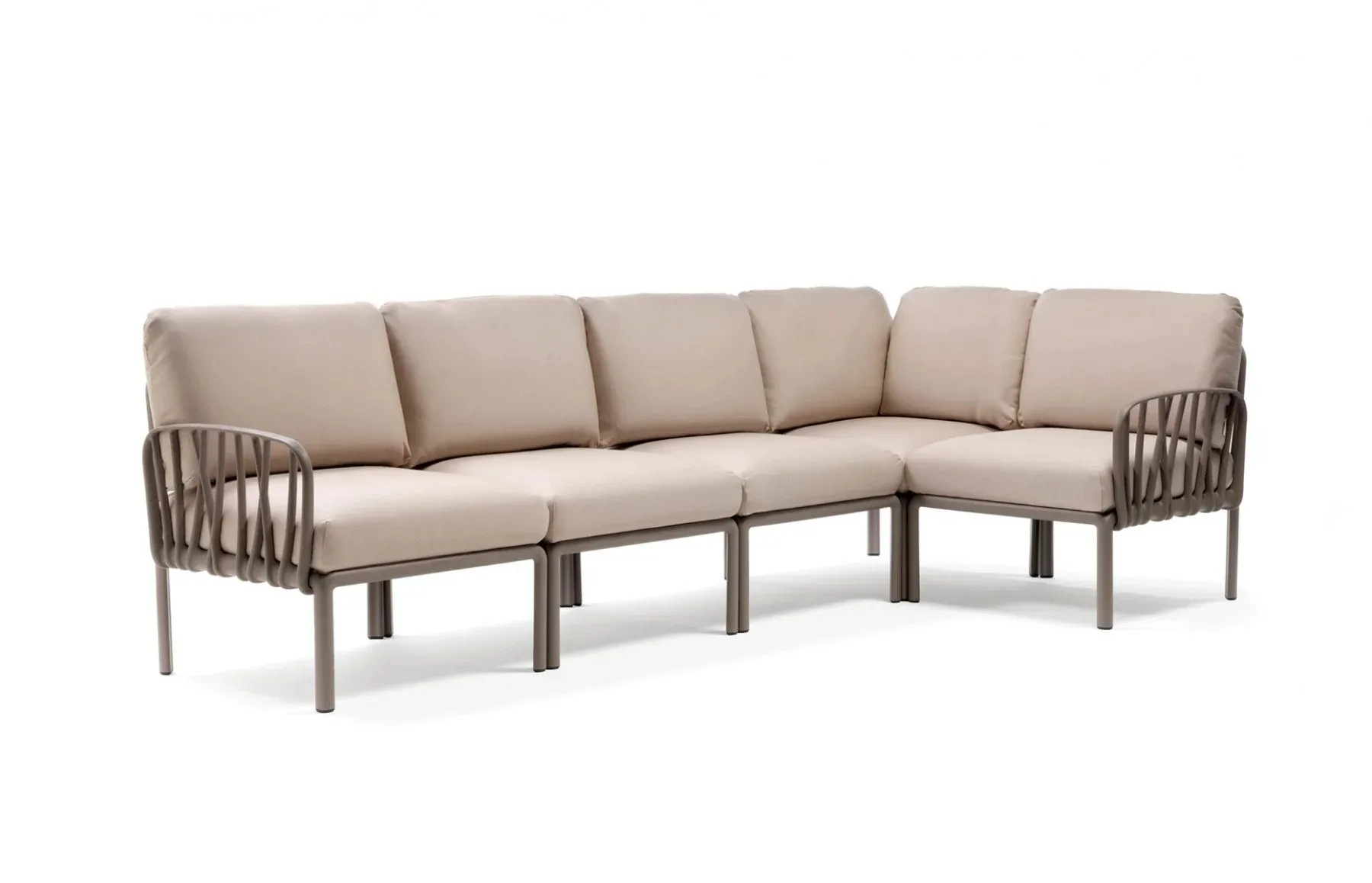 Zestaw ogrodowy Komodo 5 Nardi TORTORA canvas Subrella®