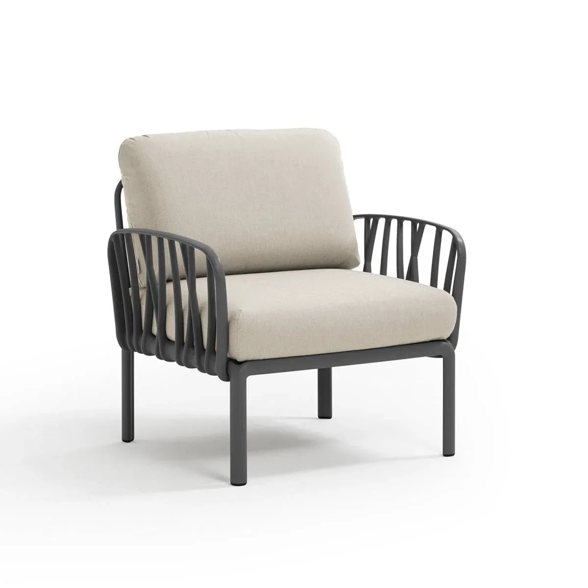 Fotel Komodo Poltrona Nardi ANTRACITE TECH panama