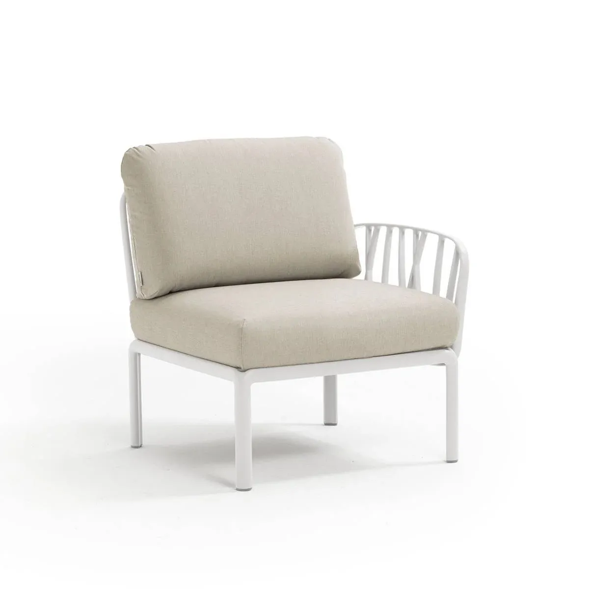 Fotel Komodo Elemento Terminale DX/SX Nardi BIANCO TECH panama