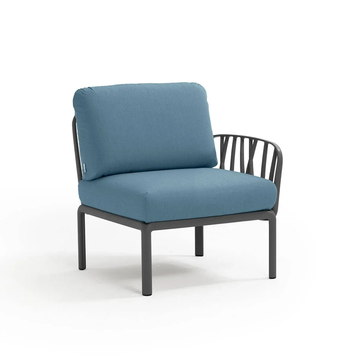 Fotel Komodo Elemento Terminale DX/SX Nardi ANTRACITE adriatic Subrella®