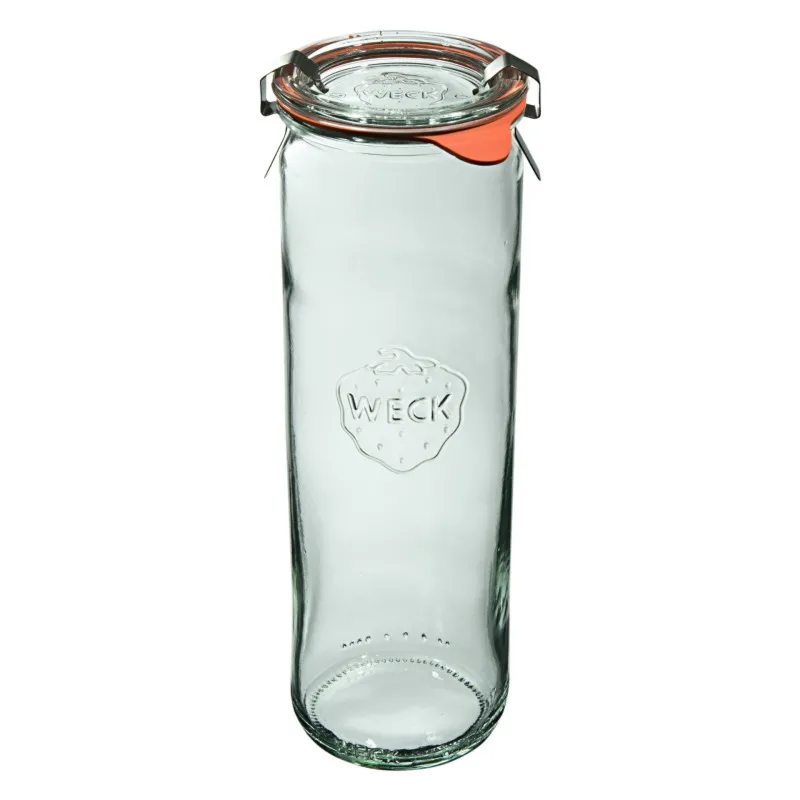 Słoik cylindryczny 600 ml z (6 szt),pok,usz,zap x2