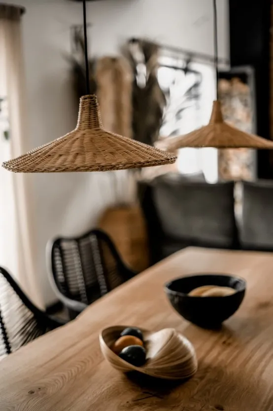 Lampa rattanowa Sabine