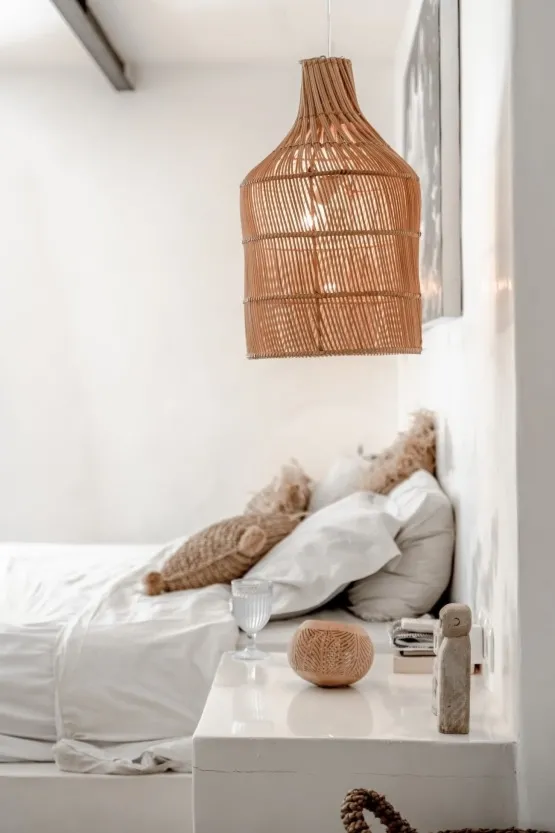 Lampa rattanowa Serene