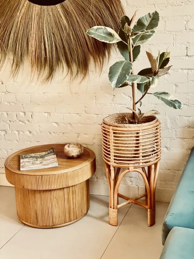 Kwietnik Poppy XL naturalny