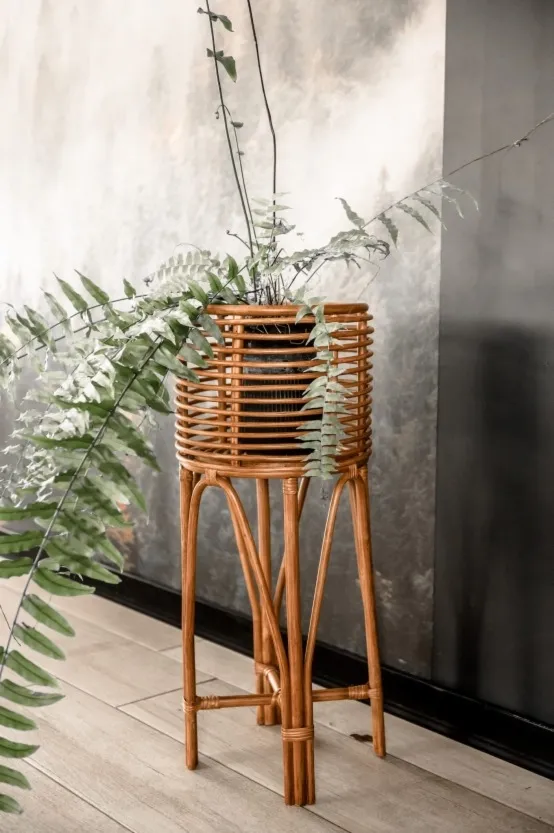 Kwietnik Poppy XL karmelowy