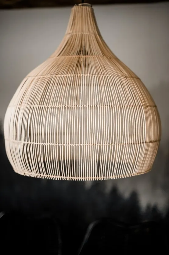 Lampa rattanowa Bruno naturalna