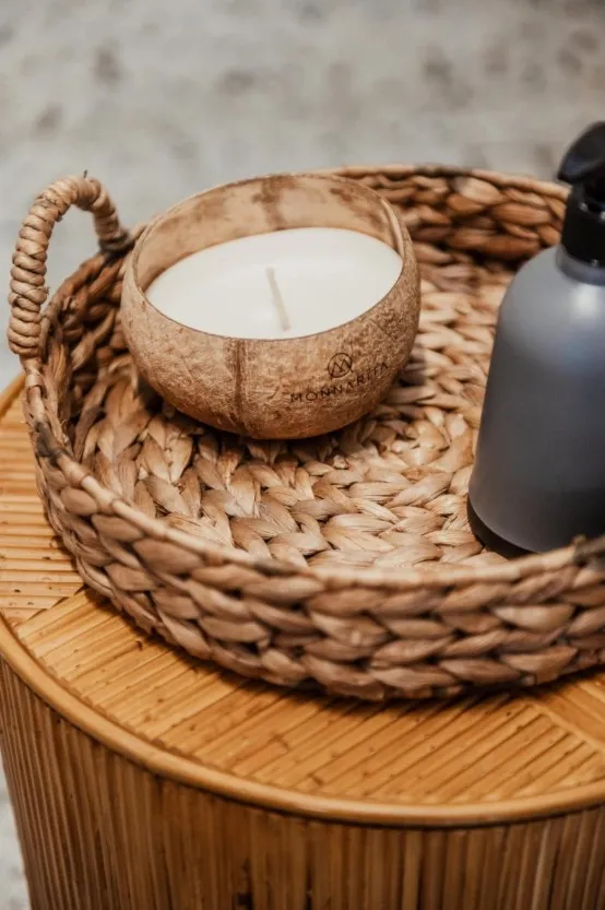 Taca Beau z hiacyntu wodnego M