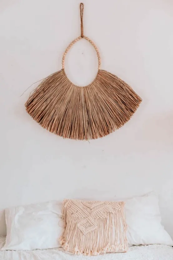 Dekoracja ścienna Mika naturalna