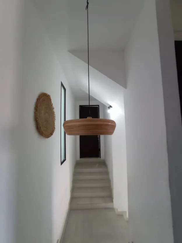 Lampa bambusowa Wilder S - 30 cm