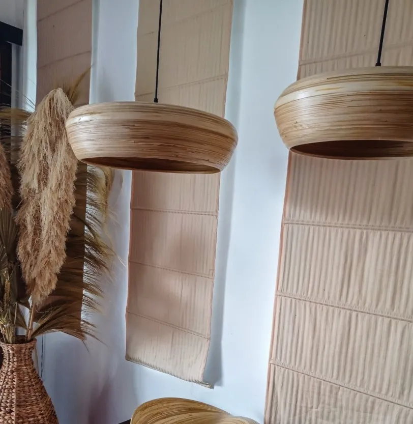 Lampa bambusowa Wilder L - 50 cm