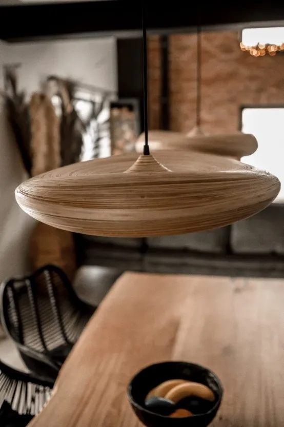 Lampa bambusowa Sabrina M - 40 cm