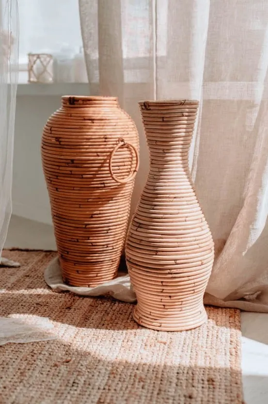 Wazon rattanowy Carla S