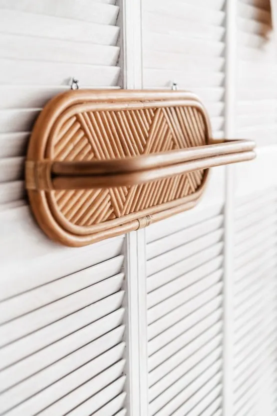 Wieszak rattanowy Wing