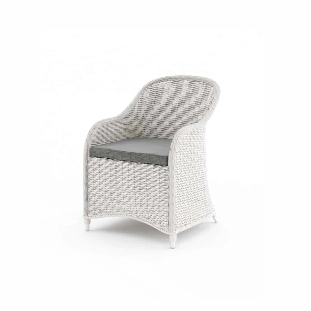 Fotel ogrodowy LEONARDO  50x65x86 Oltre royal biały technorattan