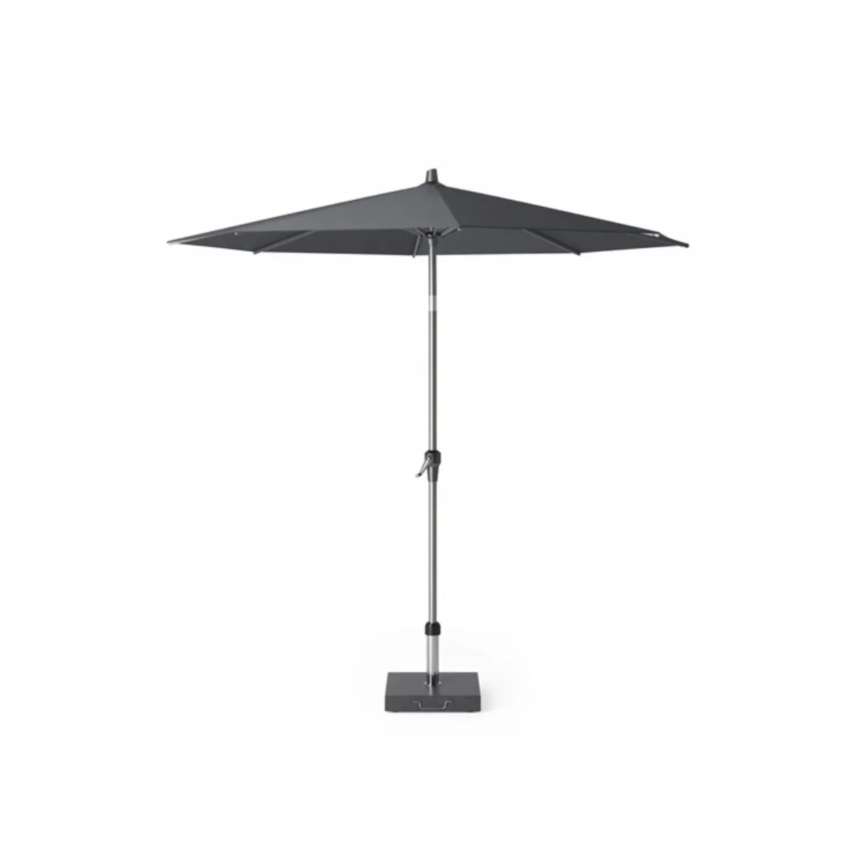 Parasol ogrodowy RIVA Ø2,5 m PLATINUM antracytowy