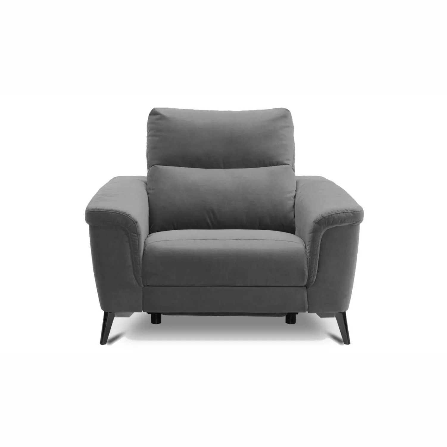 Nowoczesny szary fotel Verbena Vero