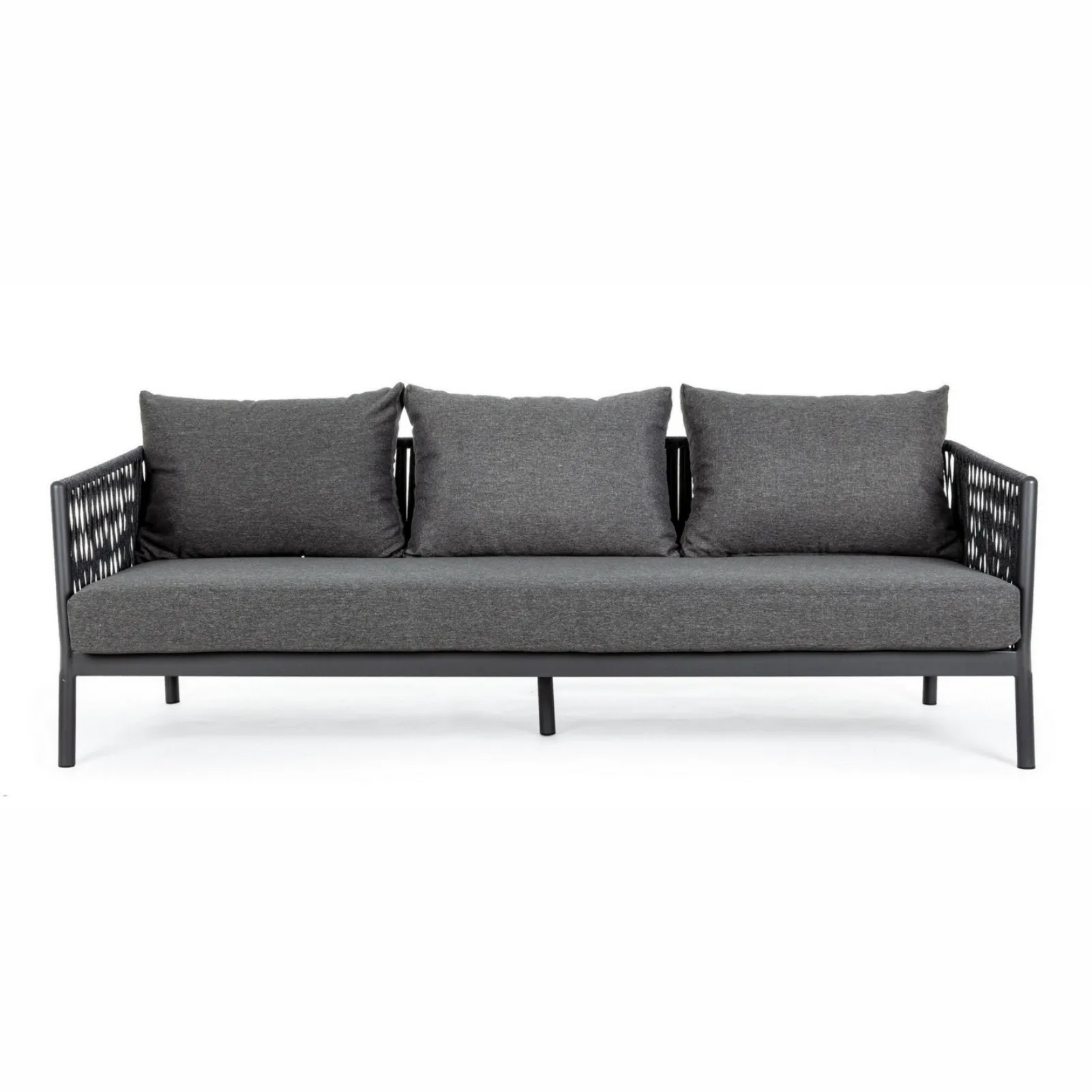 Sofa Fiora aluminium antracytowa